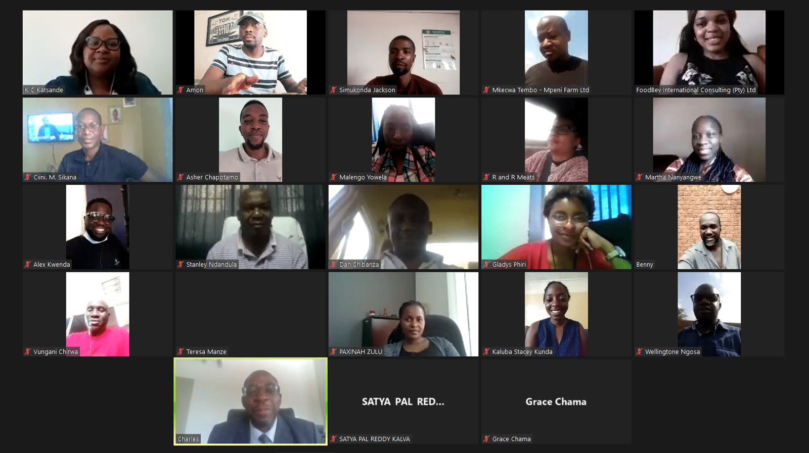 Delegates attending a live online internal auditing course